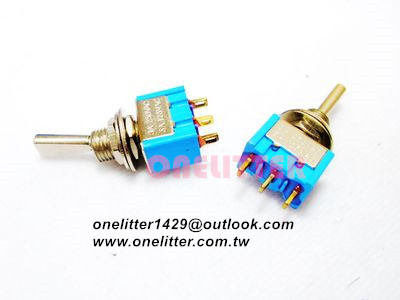5208A  3P迷你3段銅扁柄SW